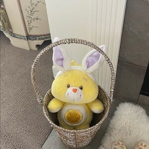 CARE BEAR “FUNSHINE” PLUSH WITH BUNNY EARS